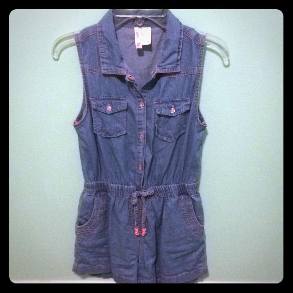 Soft Jean Romper